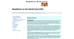 Desktop Screenshot of buddhist-directory.org
